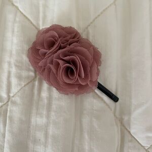 J. Crew Pink Floral Hair Clip